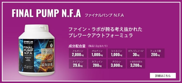 ファイナルパンプ N.F.A